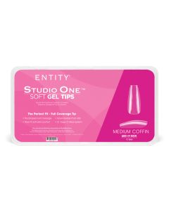 Entity Soft Gel Tips - Medium Coffin 